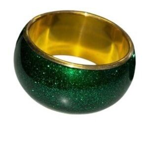 Christmas, Valentines Set Of 12 Napkin’s Rings Holders Green And Red